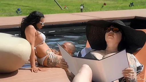 Preview Muscled Black Stud Bangs Tranny Right Behind His Wifes Back