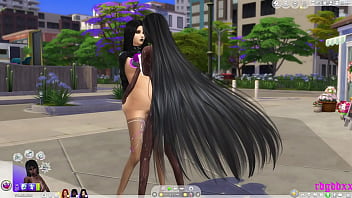 Preview sims 4 ladyboy fucking a pregnant whore in public